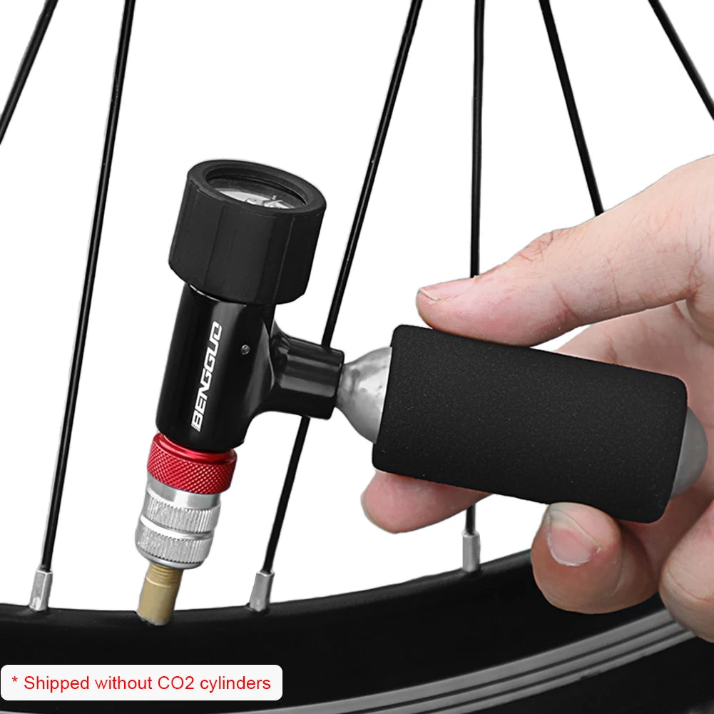 Hign-concerned Mini CO2 Bicycle Pump For Road And Mountain