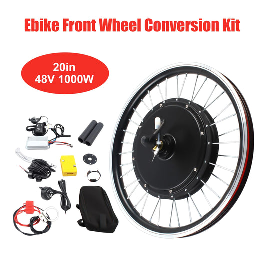 Hign-concerned 48V 1000W Front Wheel E Bike Conversion Kit