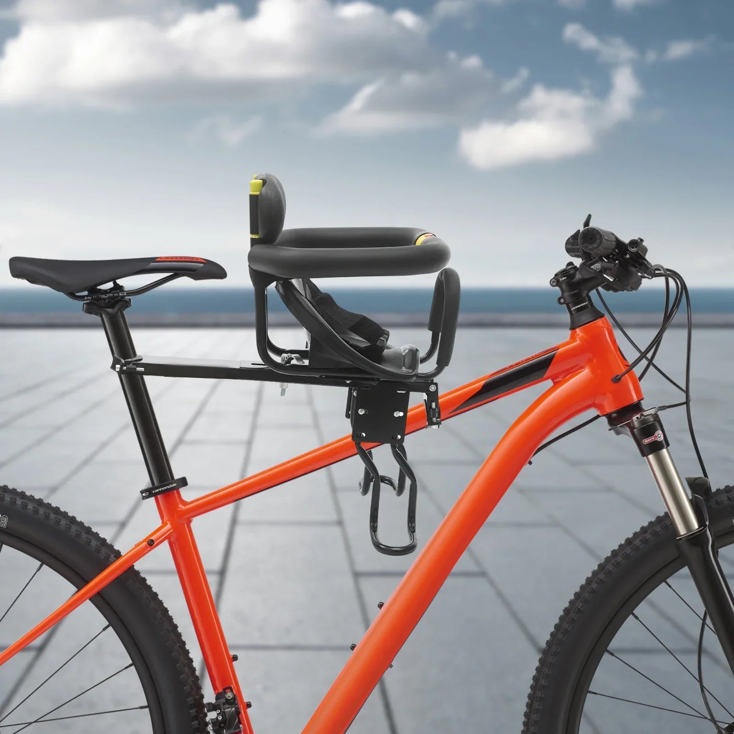 Hign Concerned Front Mount Child Bicycle Seat Carrier