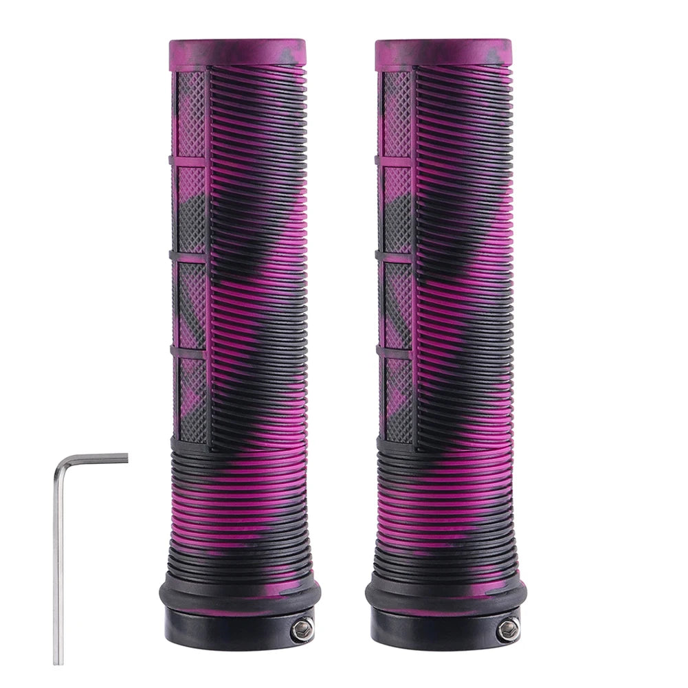 Hign-Concerned Bicycle Handle Bar Grips Shock Absorbing MTB