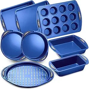 Hign Concerned 8 Piece Nonstick Bakeware Set Premium