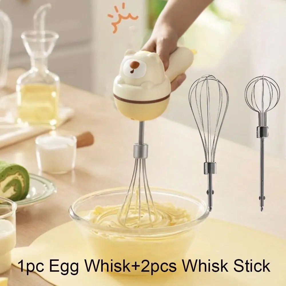 Hign Concerned Electric Egg Whisk Handheld Cordless Beater