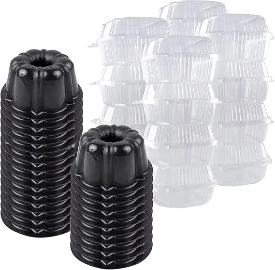 O'Creme Bakeable Silicone Mini Cake Pan With Container