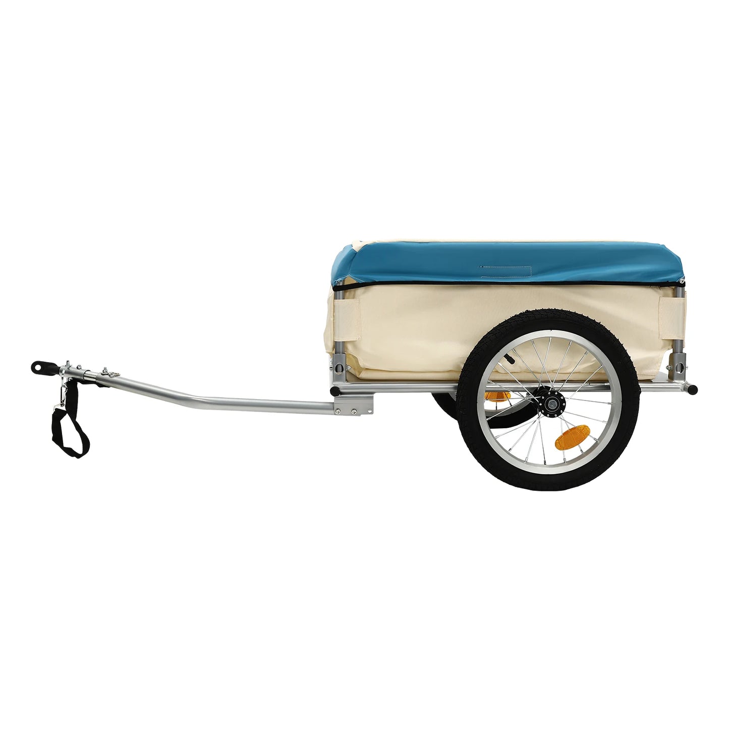 Hign-concerned Bicycle Trailer With Reflectors And Storage