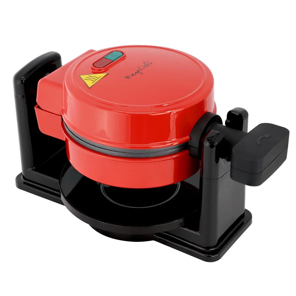 XMSJ Compact Nonstick Waffle Maker Cool Touch Kitchen