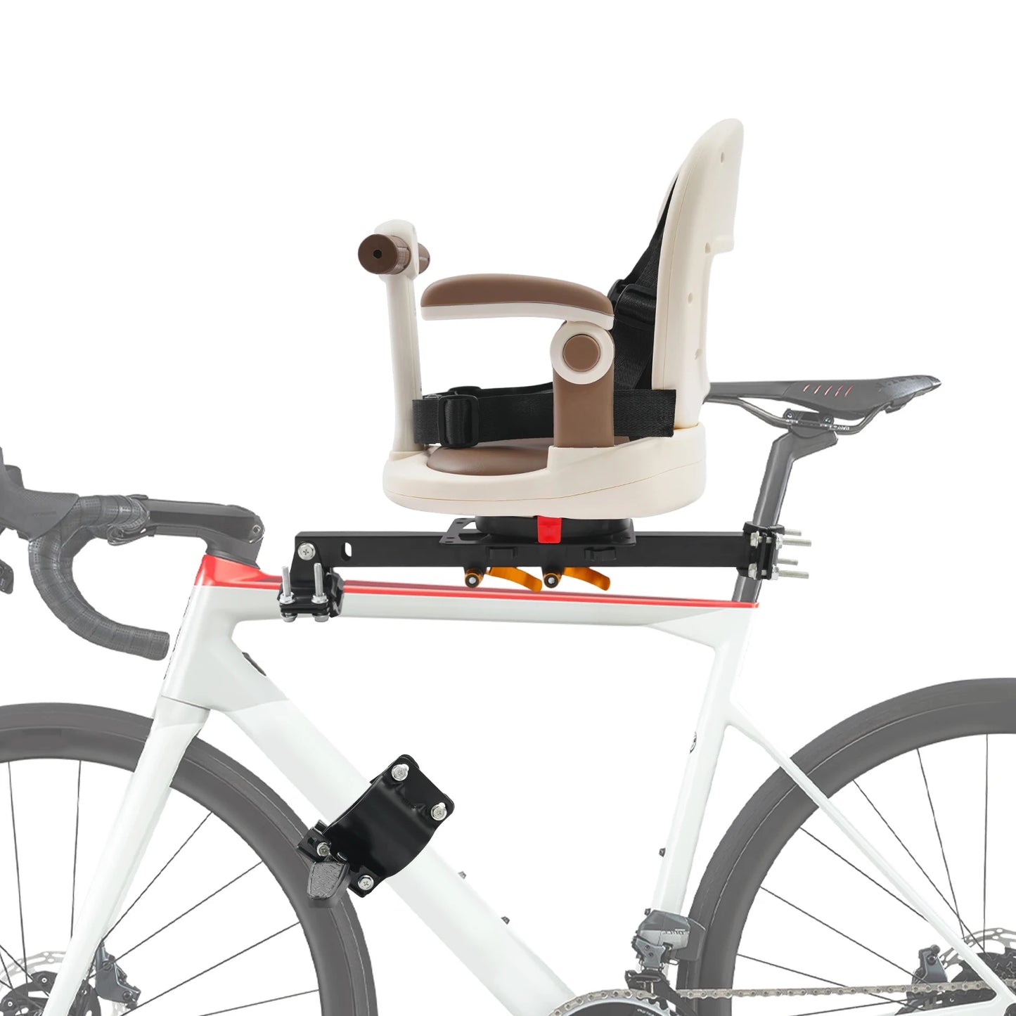 Front Mounted Kids Bicycle Seat For Ages Six Months