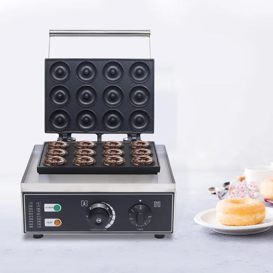 XMSJ Mini Donut Electric Maker Nonstick Donut Baker