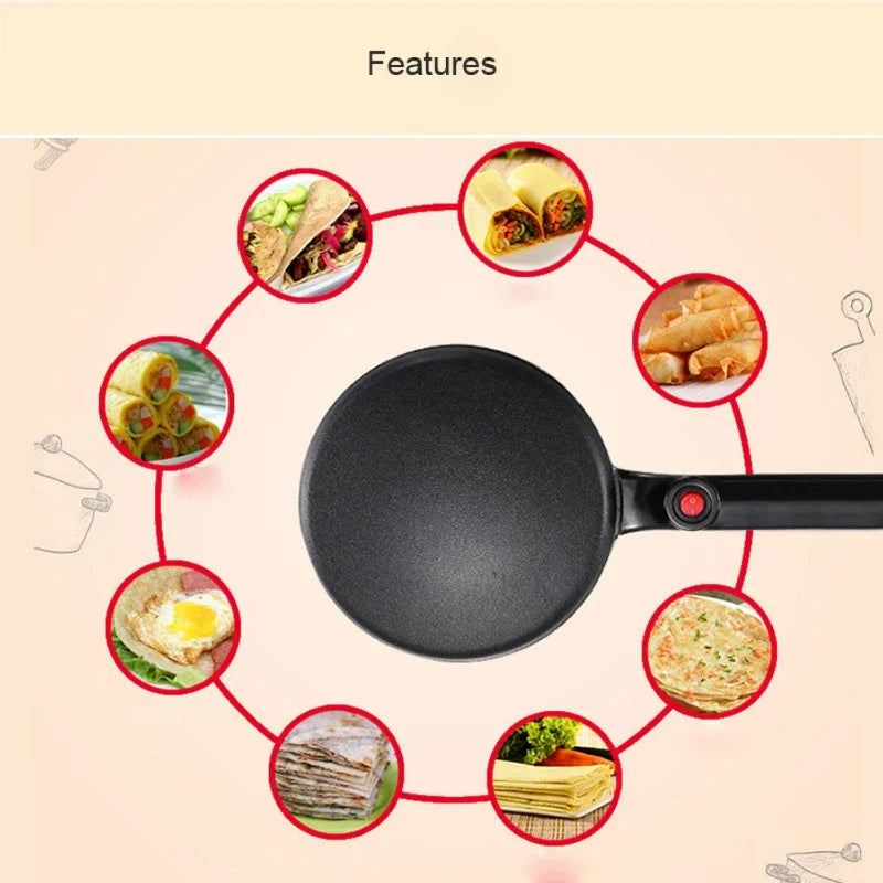 OIMG Crepe Maker Pancake Griddle Nonstick Breakfast Pan