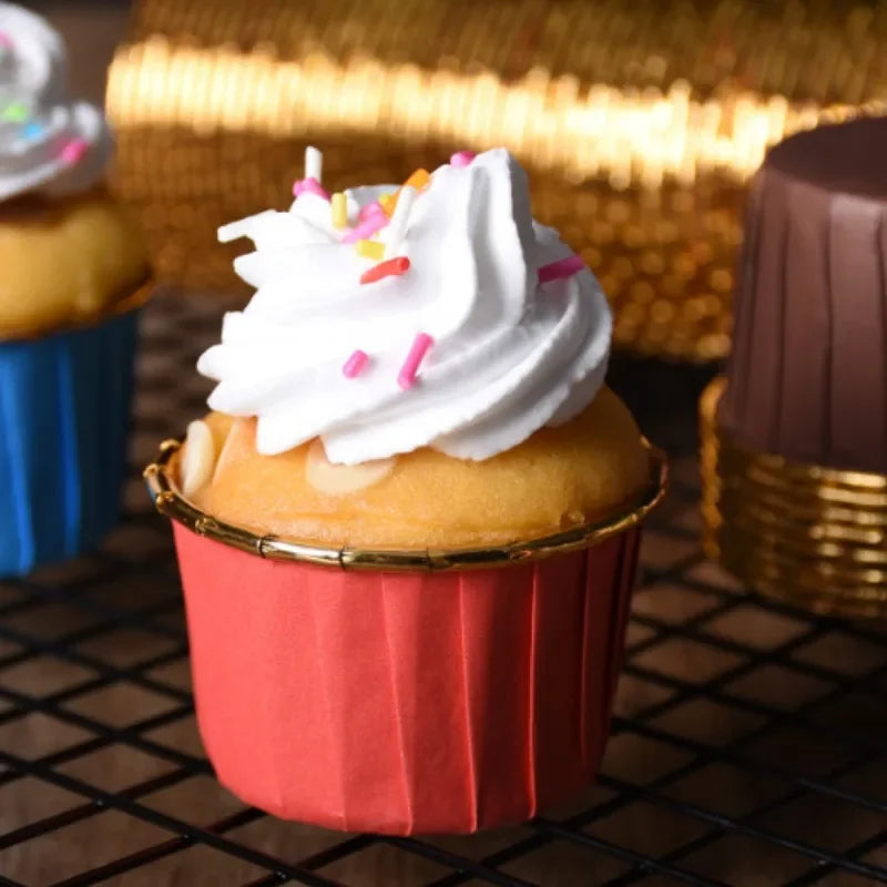 Dessert Tools Party Wrappers Muffin Cupcake Liners 50 Pack