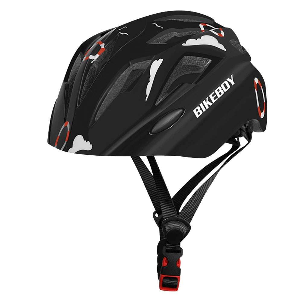 Kids Adjustable Cycling Helmet With Taillights For Balance